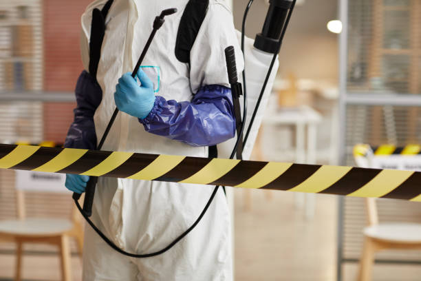 Professional Blood Cleanup technician working in Resaca, GA